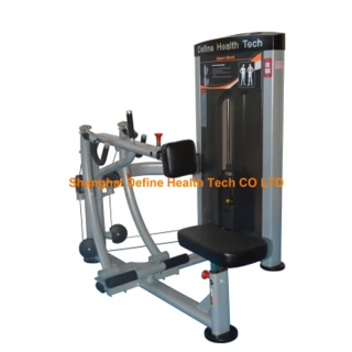 Nova máquina de ginástica de força comercial, fitness profissional, a mais recente máquina de musculação, ginásio e artigos esportivos, Vertical Chest Press-DF-8002