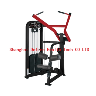 fitness, Define Health Tech, máquina Define Strength, equipo de gimnasio y máquina de fuerza profesional, Pulldown fijo-DF-7007