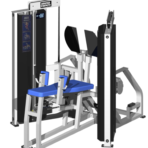 Iso-Lateral Squat Press -MTS-8015