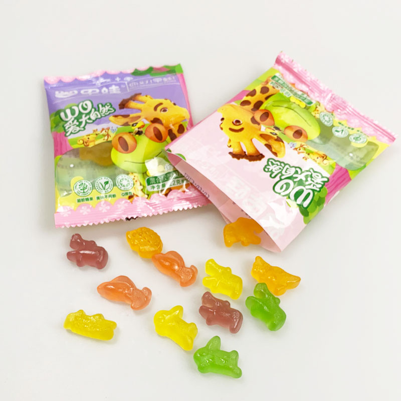 Chewy Animal Shape Fruit Flavor Soft Candy