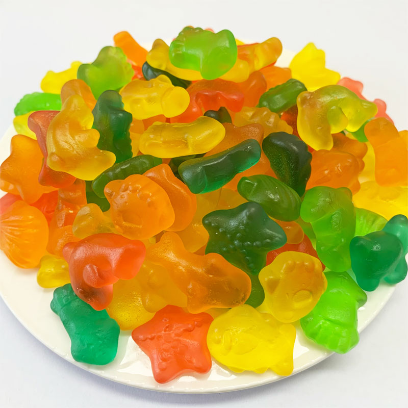 Chewy Animal Shape Fruit Flavor Soft Candy