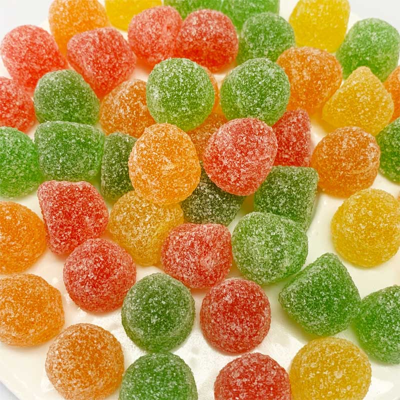 Vitamin Colorful Sweets Halal Candy Sour Gummy Sweets