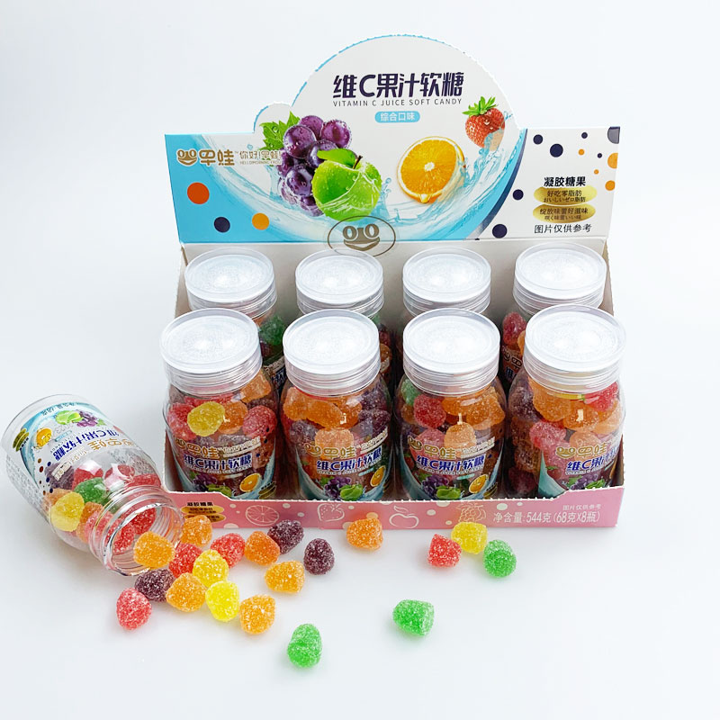 OEM wholesale vitamin c gummies delicious health product vc soft candy