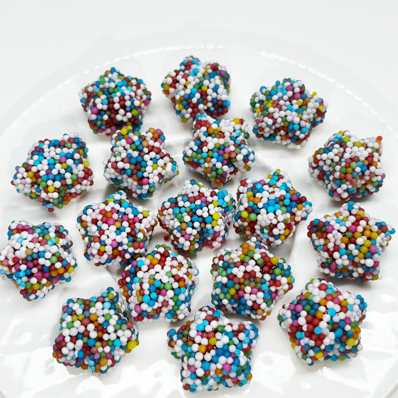 Customizable colorful sugar coated Mini Chewy Gummy Candy