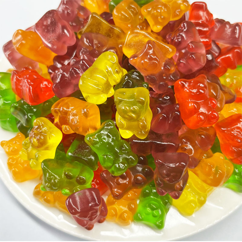 confectionery supplier wholesale custom happy candy snack fruity flavor soft candy