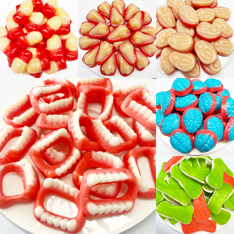 Bulk pack jelly gummy candy