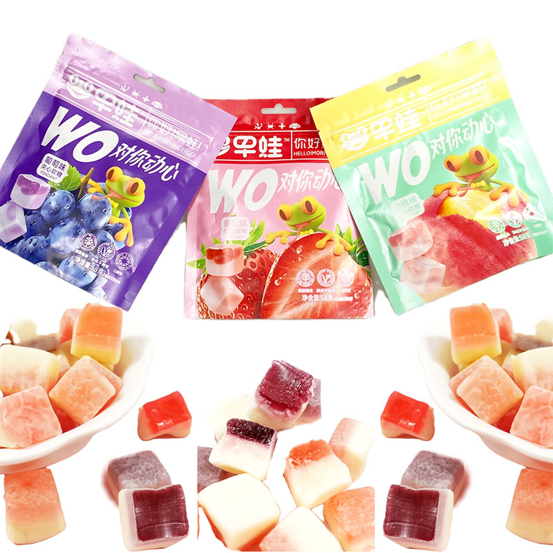 Sandwich gummy candy