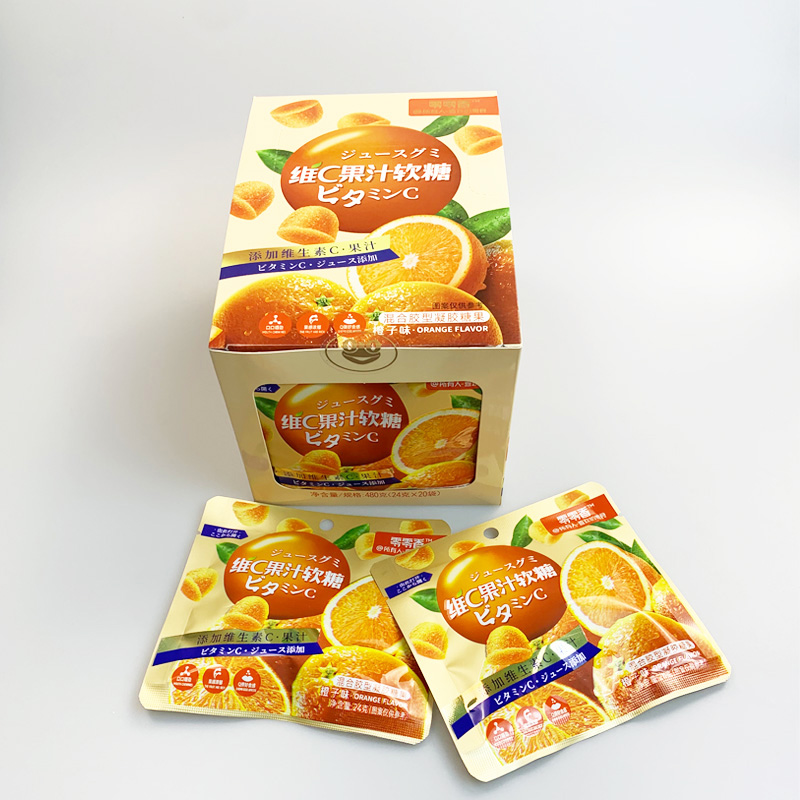 Gummy Manufacturer Gummy Vitamins Orange Flavor Bulk