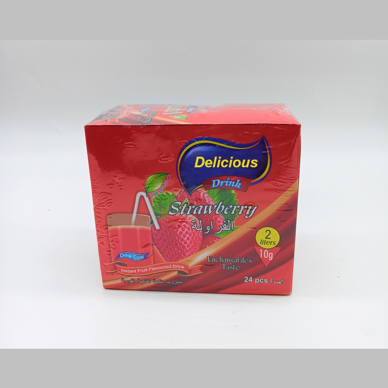 Flavored Strawberry Powder Drink Instant lemon Flavor Powder