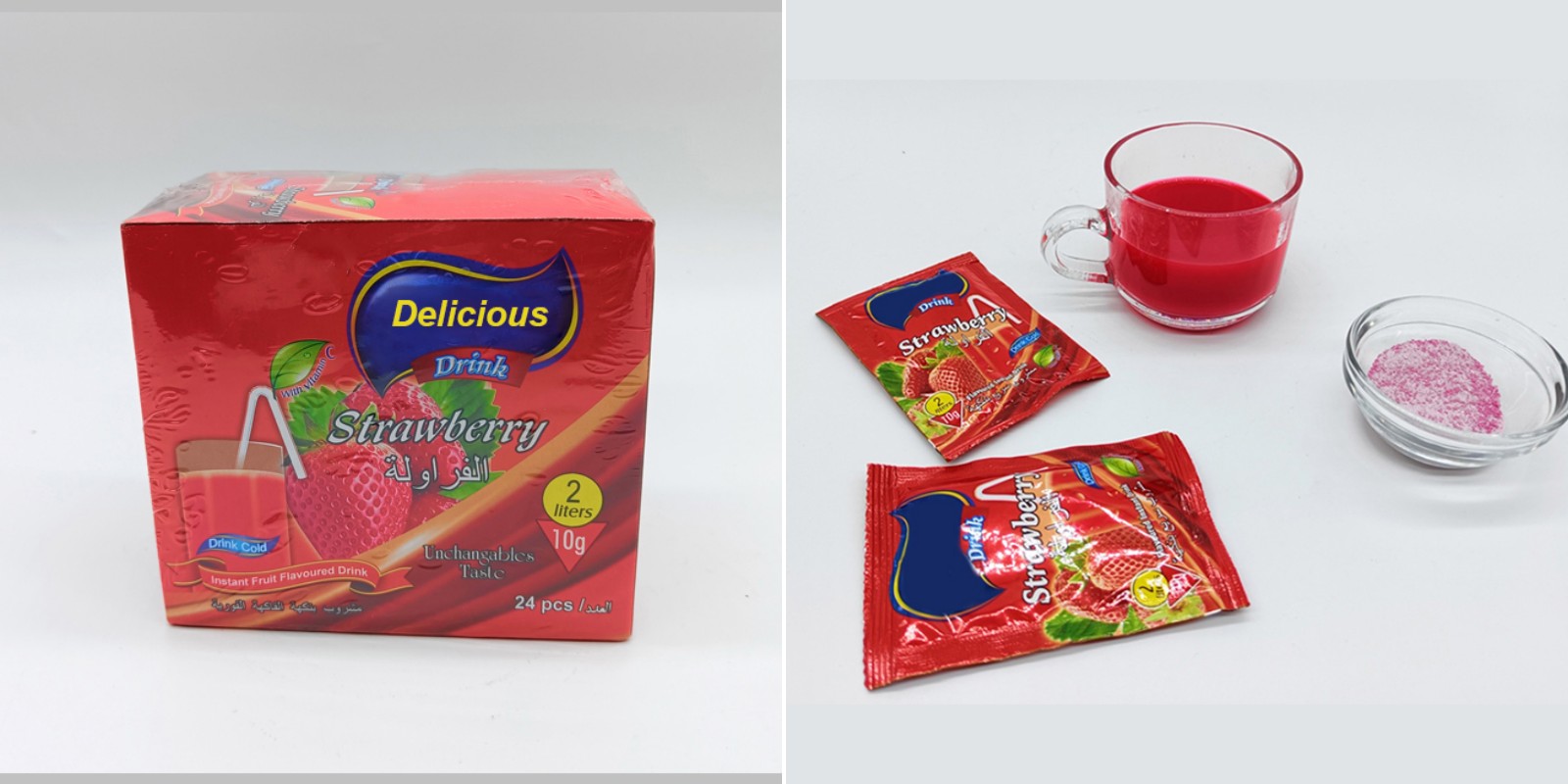 Fruity Juice Instant Powder Drink