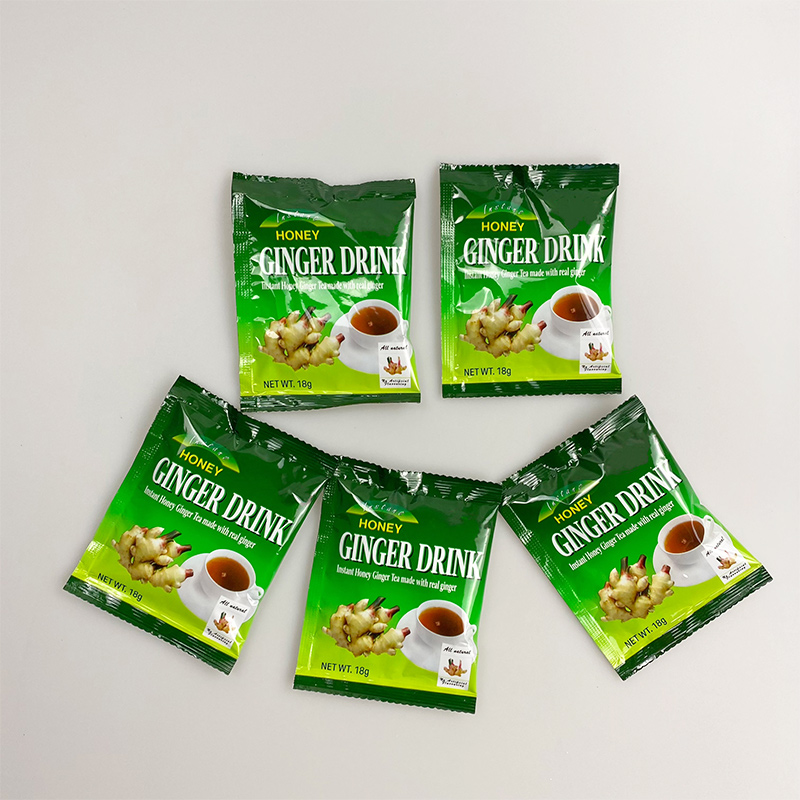 OEM Custom Food Grade Ginger Powder Sachet Juice Powder Product