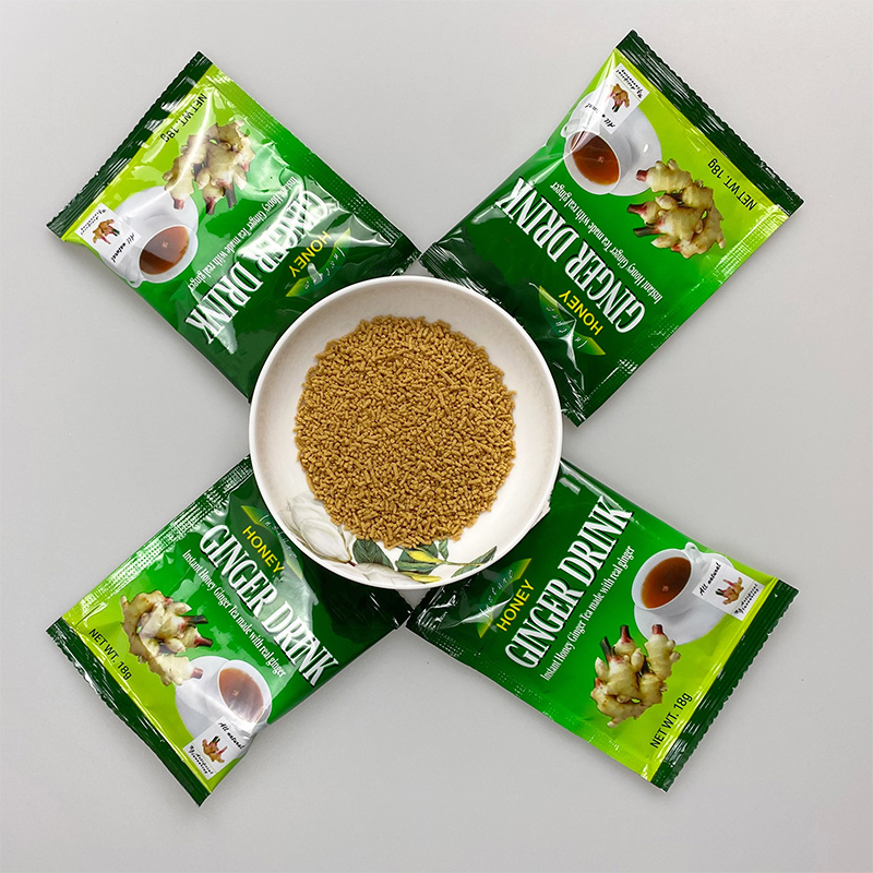 OEM Custom Food Grade Ginger Powder Sachet Juice Powder Product