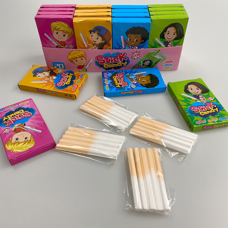 Manufacturer Wholesale Cigarette Shaped Fruit Flavor Compress Hard Candy