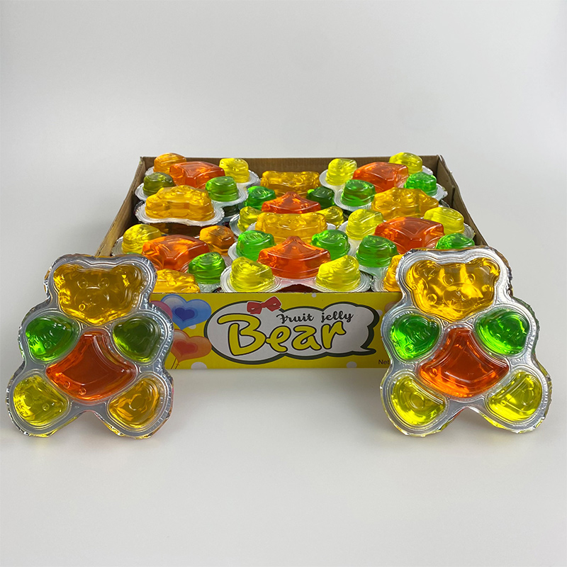 Halal Jelly Cute Bear Shape Fruit Jelly