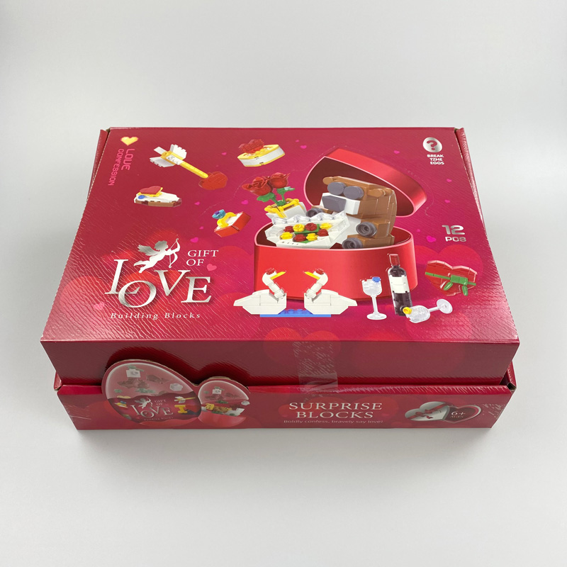 Love Gift Valentine'S Day Block Toy Candy Candy Toy