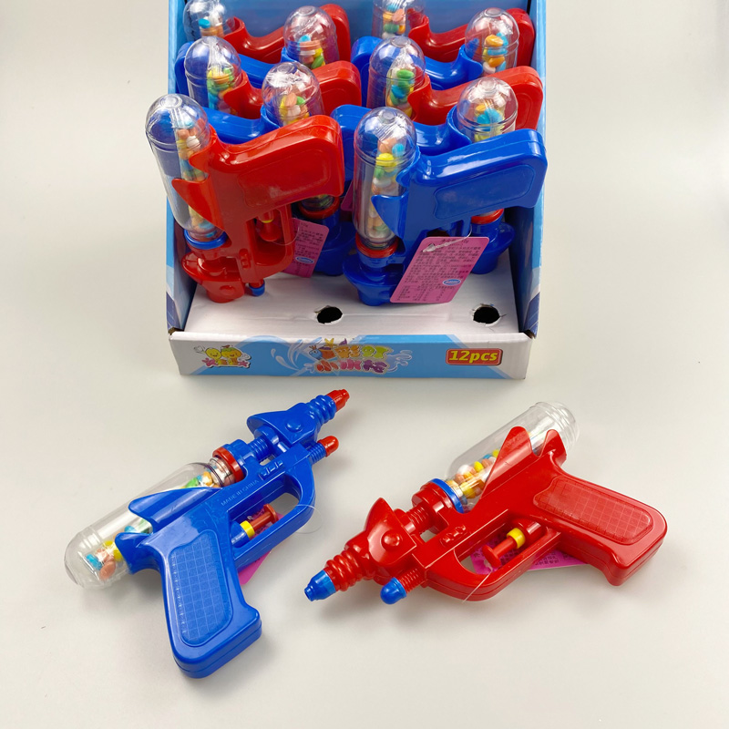 New Best Selling Novelty Water Gun Candy Toy Summer Toys With Candy For Kids