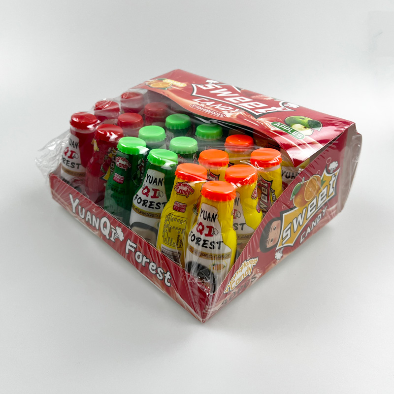 Drinks bottle series beer bottle shaped sweet fruits flavor tablet candy pressed candy