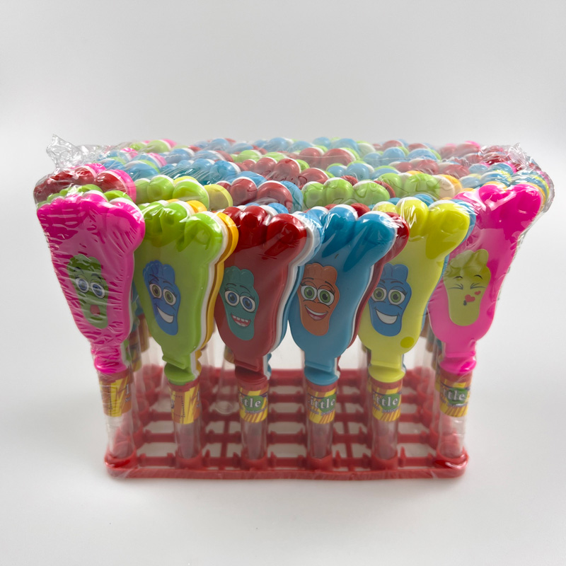 Acheter Jouet de raquette d'applaudissements en forme de pied avec des bonbons colorés de bonbons de tablette fruitée,Jouet de raquette d'applaudissements en forme de pied avec des bonbons colorés de bonbons de tablette fruitée Prix,Jouet de raquette d'applaudissements en forme de pied avec des bonbons colorés de bonbons de tablette fruitée Marques,Jouet de raquette d'applaudissements en forme de pied avec des bonbons colorés de bonbons de tablette fruitée Fabricant,Jouet de raquette d'applaudissements en forme de pied avec des bonbons colorés de bonbons de tablette fruitée Quotes,Jouet de raquette d'applaudissements en forme de pied avec des bonbons colorés de bonbons de tablette fruitée Société,