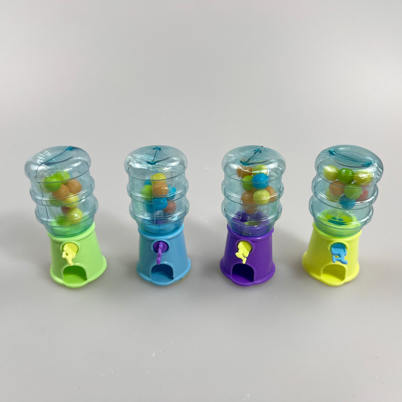 Funny Water Dispenser Shape Toy with Multicolored Fruits Flavor Hard Candy