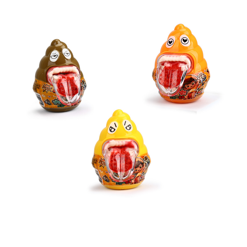 Cute poop shaped candy