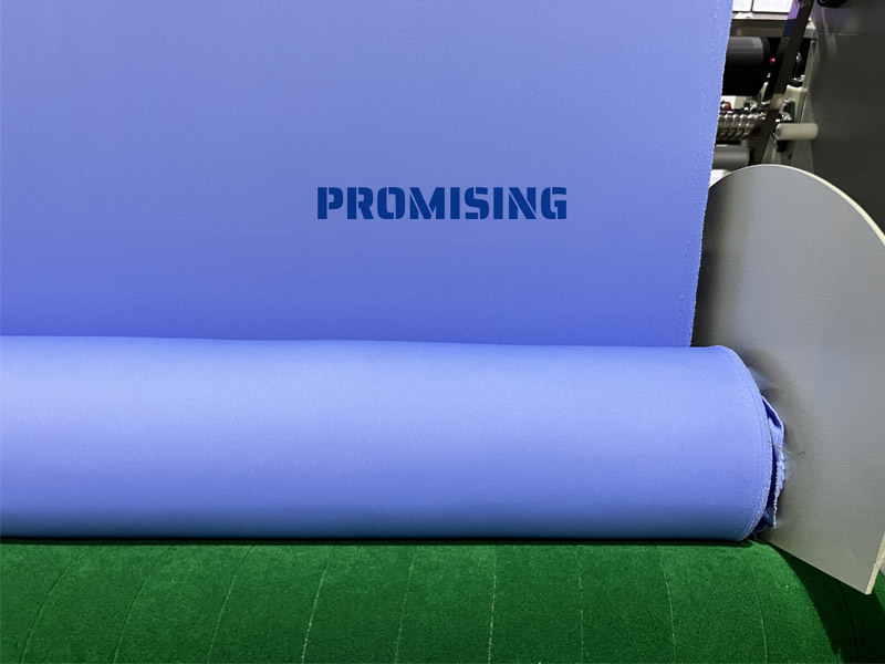 Supply ITAMC1 No Tesnion Knit Fabric Inspection Rolling Machine with