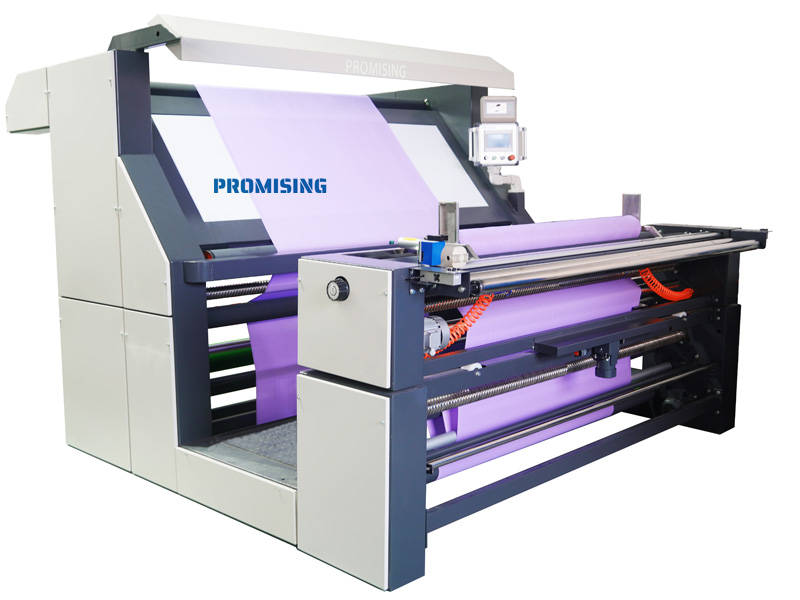 Supply ITA-MC1 No Tesnion Knit Fabric Inspection Rolling Machine with ...