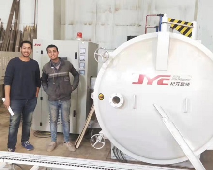 Egypt High Frequency Vacuum Wood Drying Equipment
