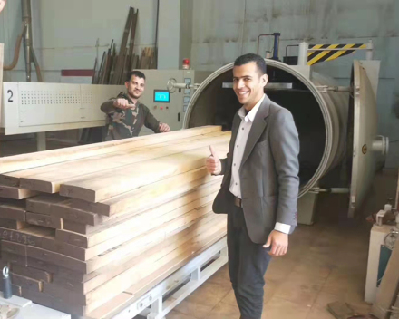 Egypt High Frequency Timber Vacuum Dryer
