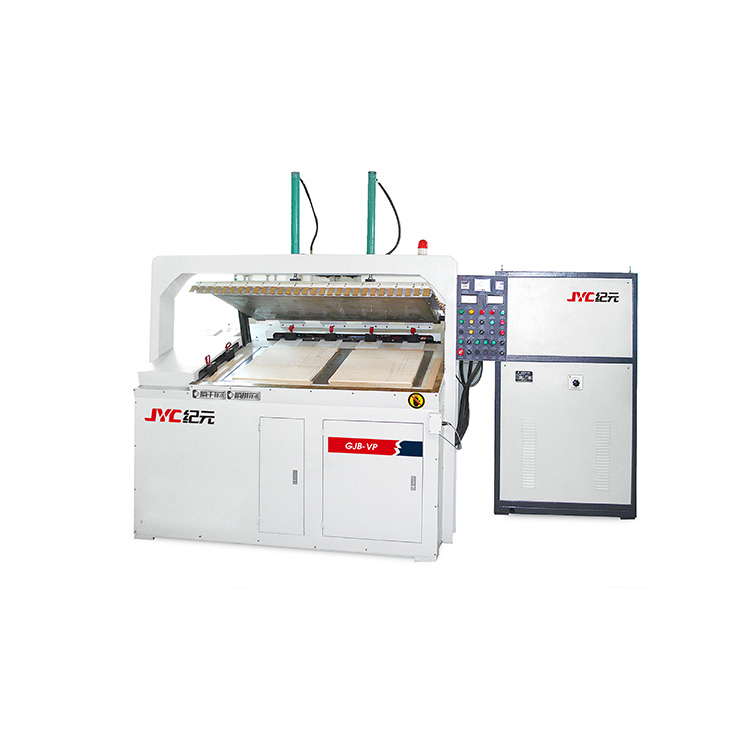 Máquina de unión de tableros pegados con bordes de tamaño pequeño y alta frecuencia