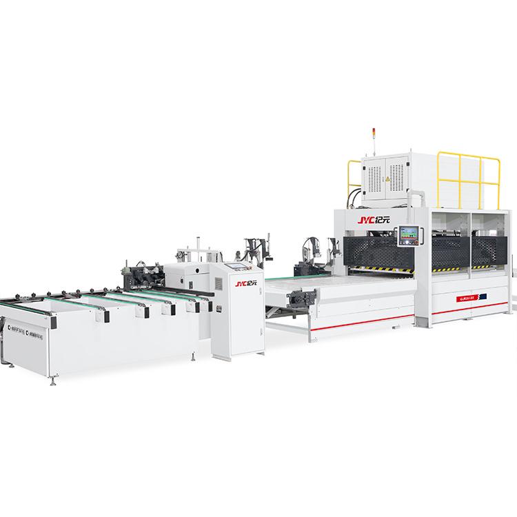 Full Automatic Wood Board Gluing Joining Production Line