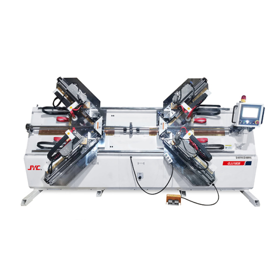 Máquina de montagem de moldura fotográfica de madeira para mesa de trabalho inclinada HF