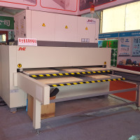 Wood Panel Joining Machine With Double Working Table