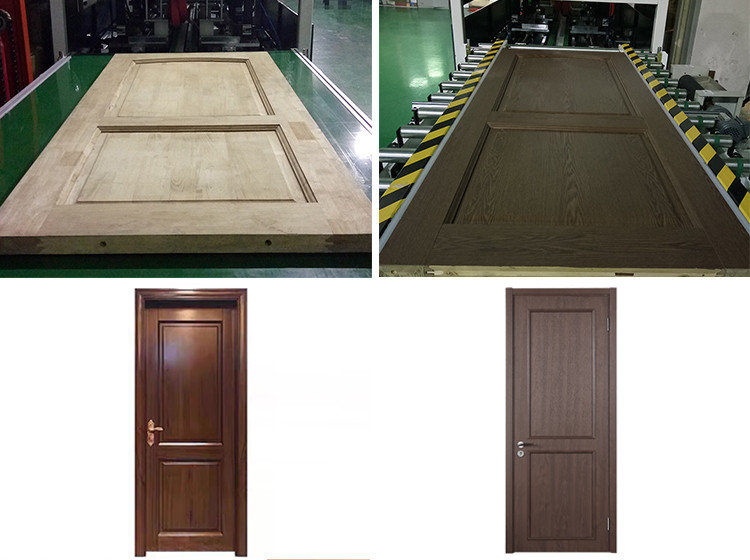 Solid wood door assembly machine