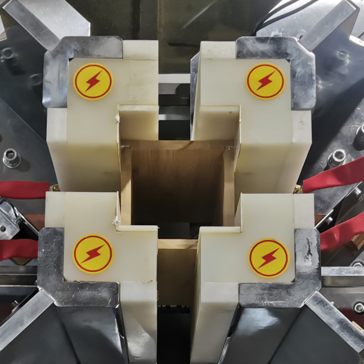 उच्च आवृत्ति लकड़ी के वर्गाकार कॉलम असेंबली मशीन