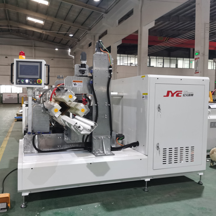 उच्च आवृत्ति लकड़ी के वर्गाकार कॉलम असेंबली मशीन