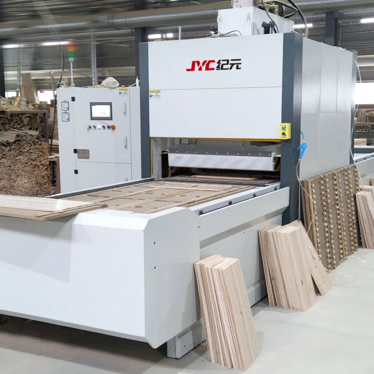 Double Station High Frequency Laminating Wood Panel Machine