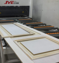 Wooden Decorative Lines Door Panels Pressing Machine