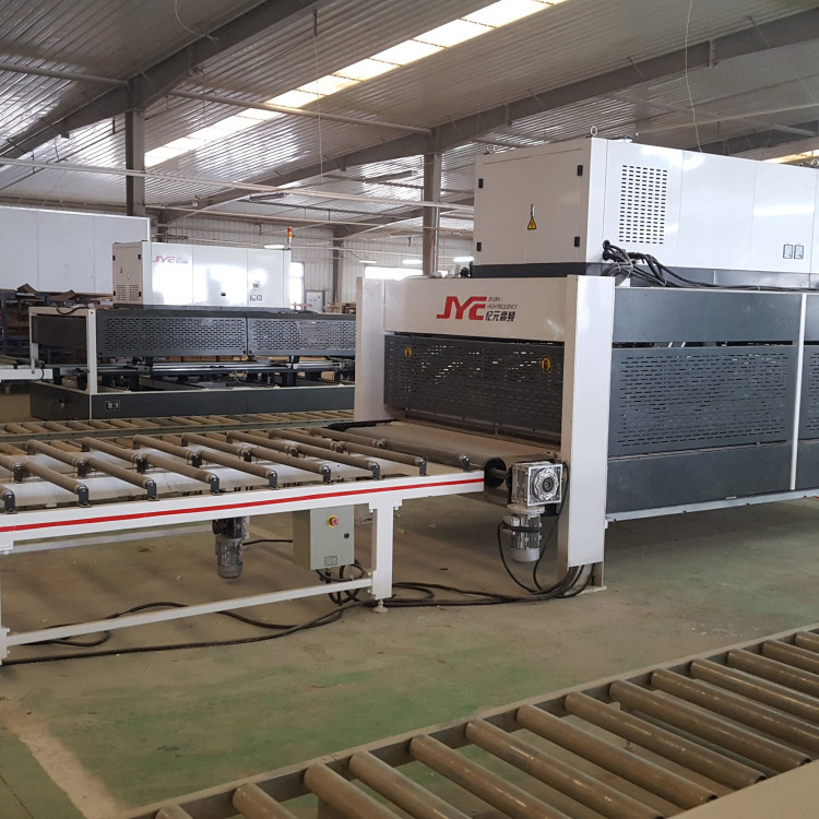 Wooden Decorative Lines Door Panels Pressing Machine