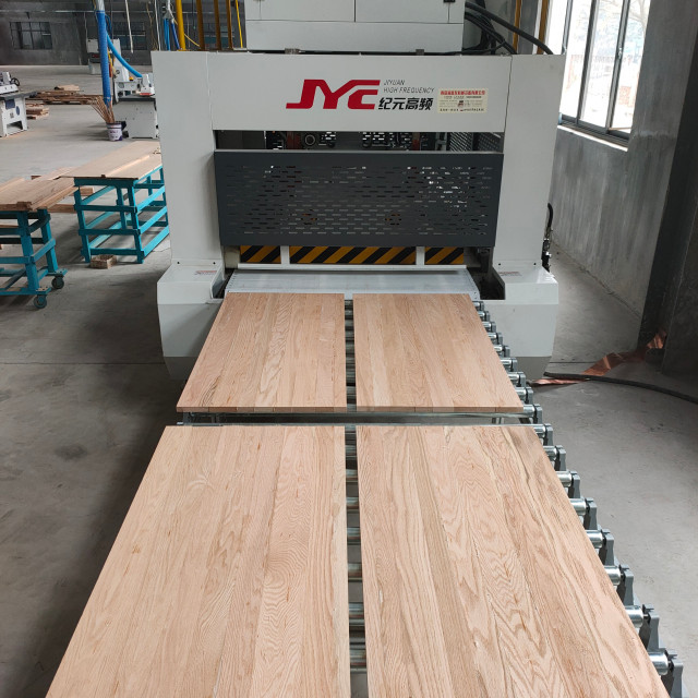 wood board joining machine