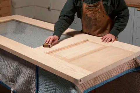 چگونه سریع می تواند یک درب چوبی جامد بسازد؟