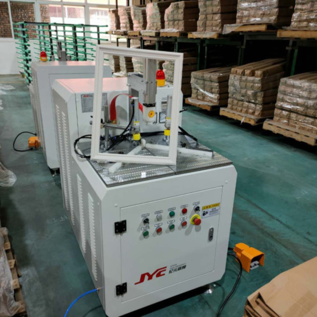 High frequency wood frame assembly machine