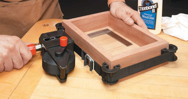 High frequency wood frame assembly machine