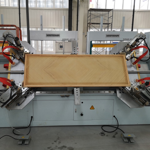 High Frequency Slant Worktable Wood Frame Assembly Machine High Frequency Slant Worktable Wood Frame Assembly Machine