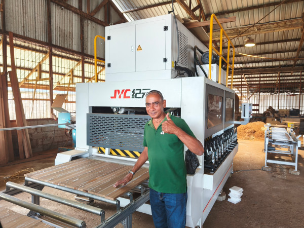 radio frequency wood panel joining machine