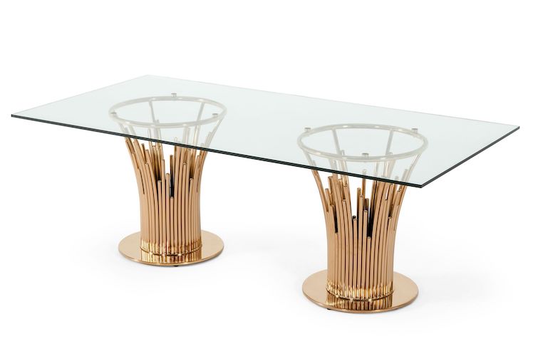 Modern luxury dining table