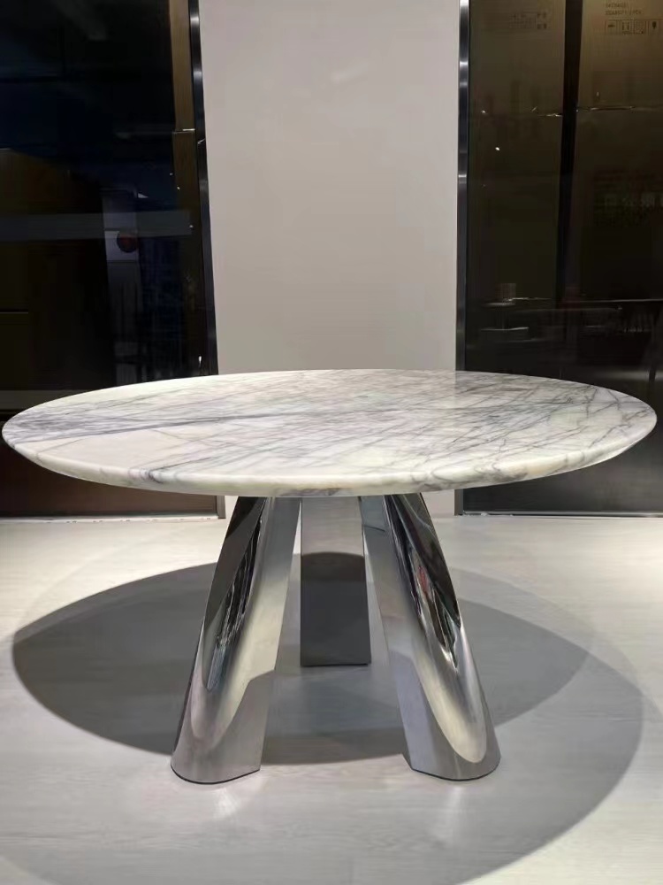 modern pedestal dining table