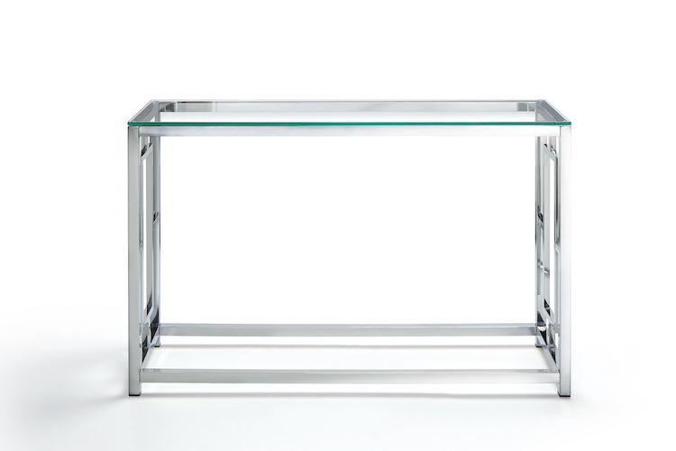 Living Room Sofa Table With Glass Top
