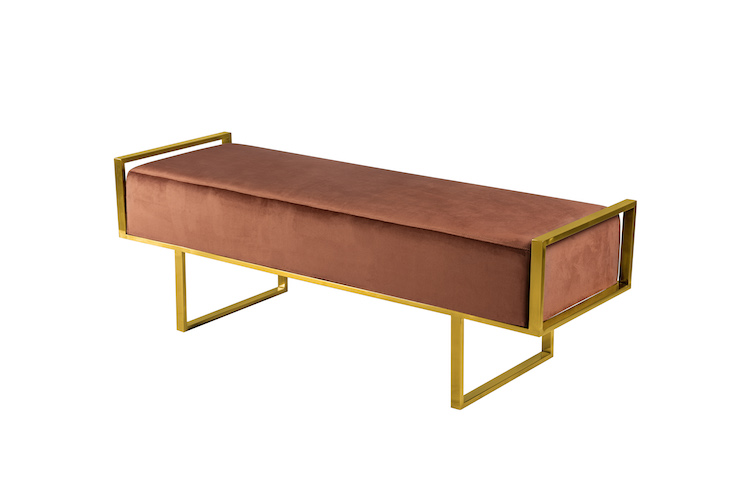 Modern Entryway Bench Ottoman For End Of Bed