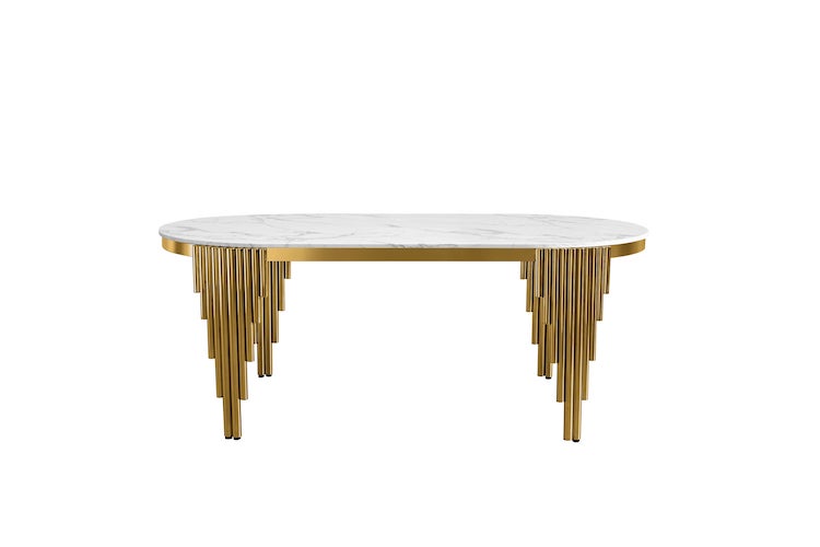 Modern marble dining table