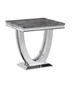 mesa de lámpara de mesa lateral cuadrada moderna clásica